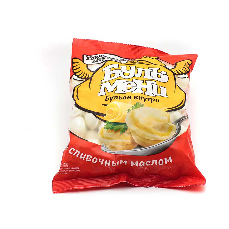 Горячая Штучка БУЛЬМЕНИ со сливочным маслом 900г