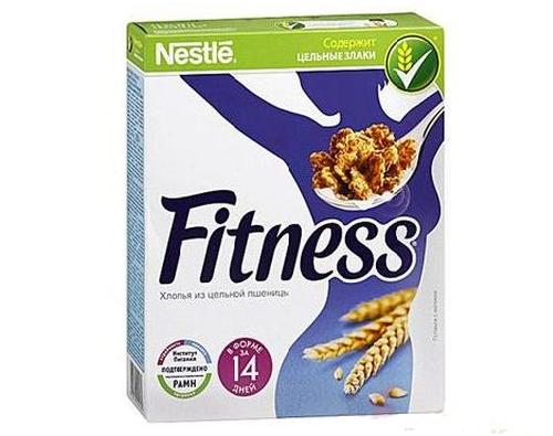 FITNESS хлопья из цельной пшеницы 250г