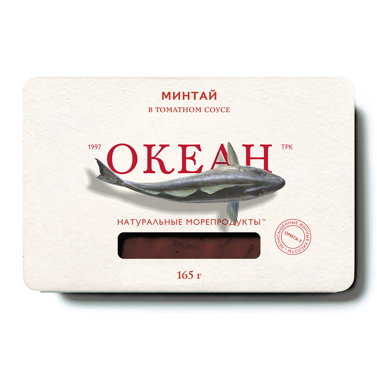 Минтай в томатном соусе ОКЕАН 165г