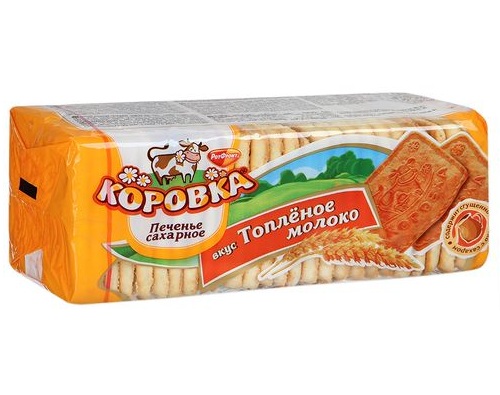 РотФронт печенье Коровка топленое молоко 375г РотФронт печенье Коровка топленое молоко 375г