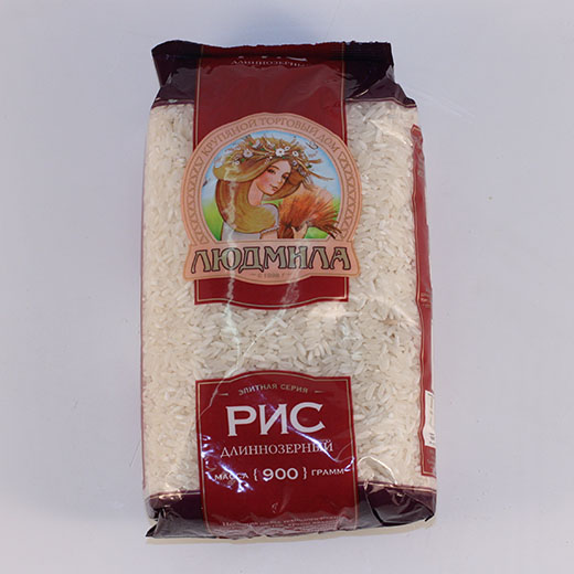 Людмила рис длинозерный 900г