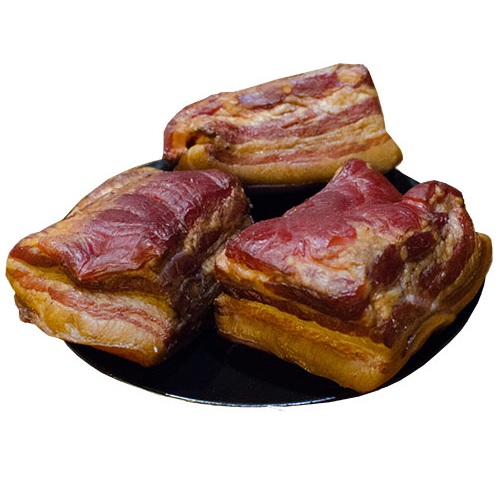 Грудинка свиная традиц. деревенск. копчения на ольхе.