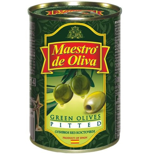 MAESTRO DE OLIVA оливки с косточкой 300г