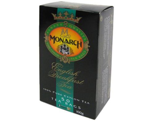 Monarch чай Монарх черный 50 пакX 2г 100г