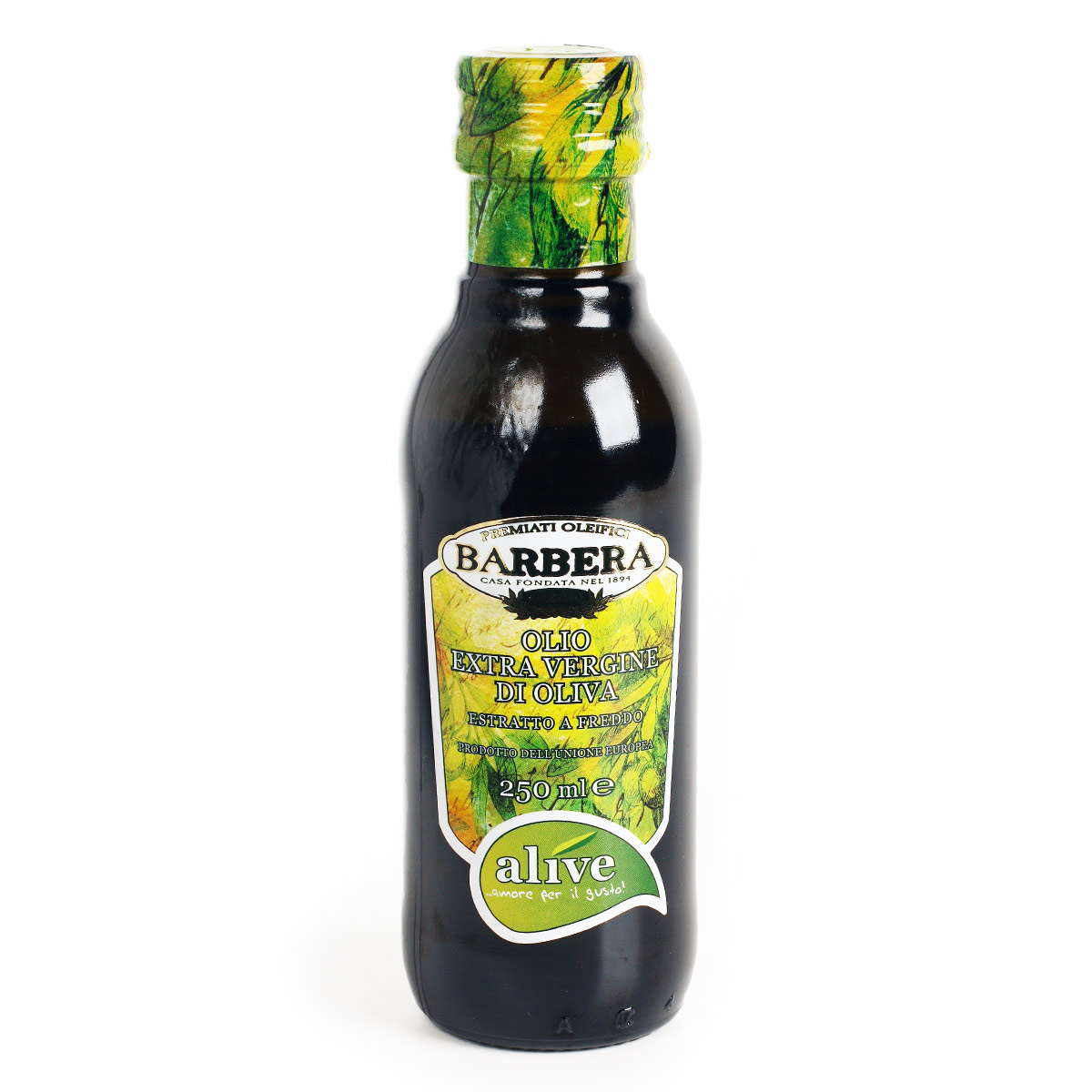 BARBERA Extra Virgin масло оливковое Барбера холодного отжима 250мл BARBERA Extra Virgin масло оливковое Барбера холодного отжима 250мл