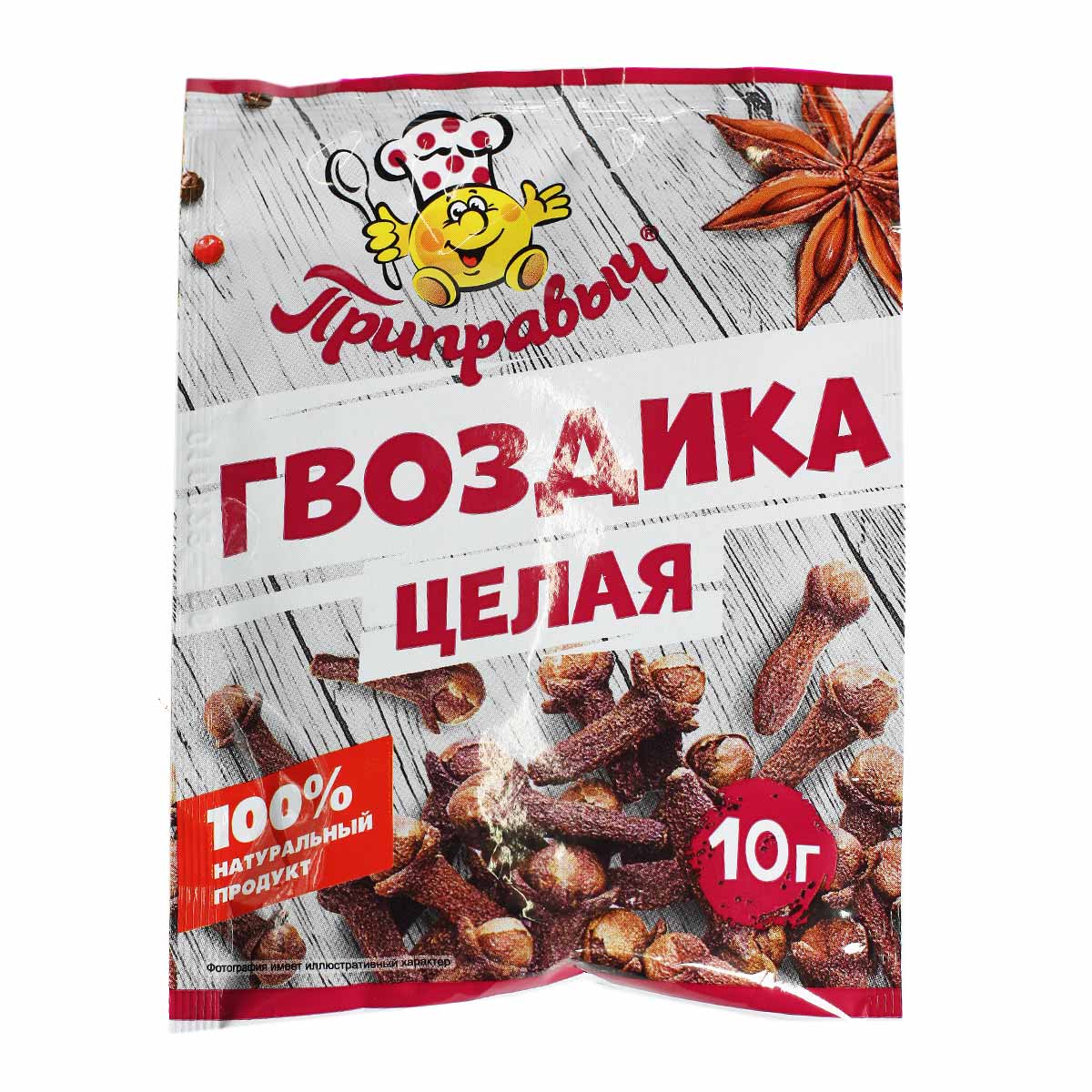 Приправыч Гвоздика целая 10г Приправыч Гвоздика целая 10г