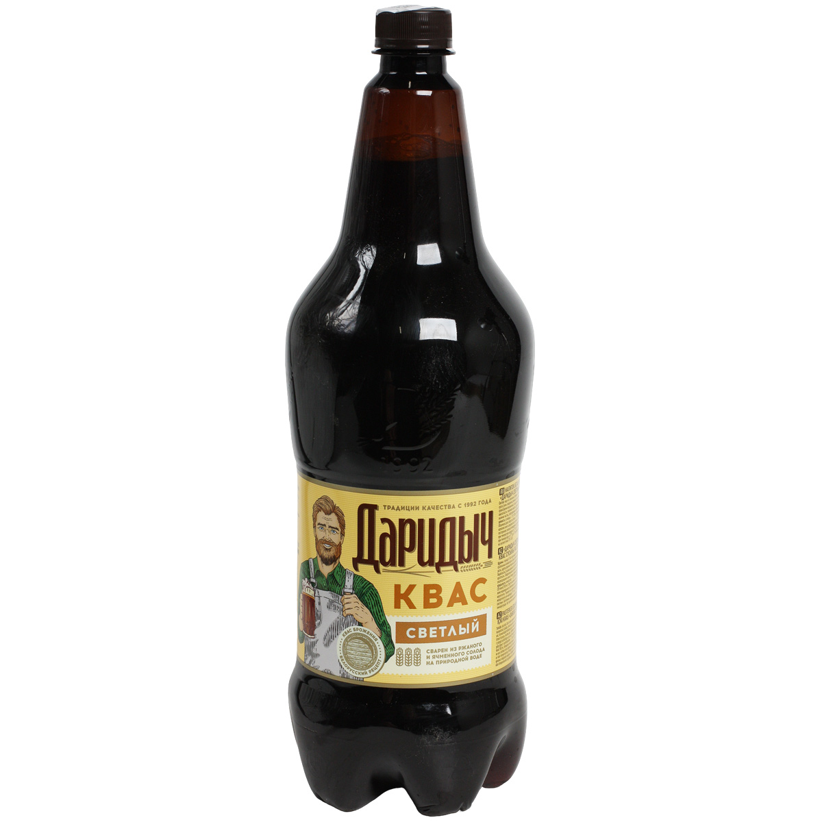Квас ДАРИДЫЧ светлый 1,5 л