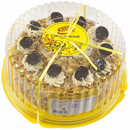 Торт Смольнинский Ореховый Смольнинский хлебозавод 900г 