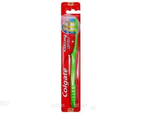 Colgate Классика здоровья зубная щетка средней жесткости разные цвета Colgate Классика здоровья зубная щетка средней жесткости разные цвета