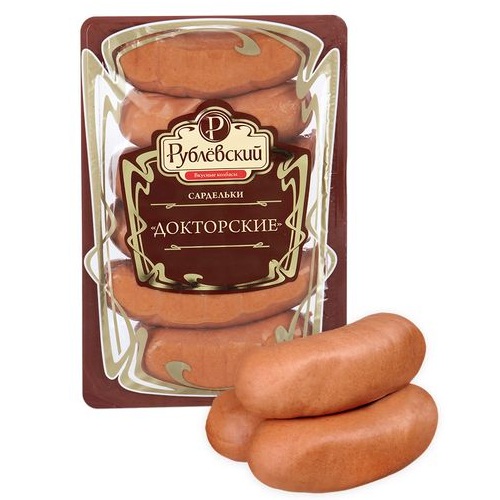 РУБЛЕВСКИЙ Сардельки Докторские 500г