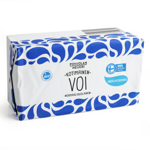 KOTIMAINEN VOI масло сливочное нормальной соли 82% 500г