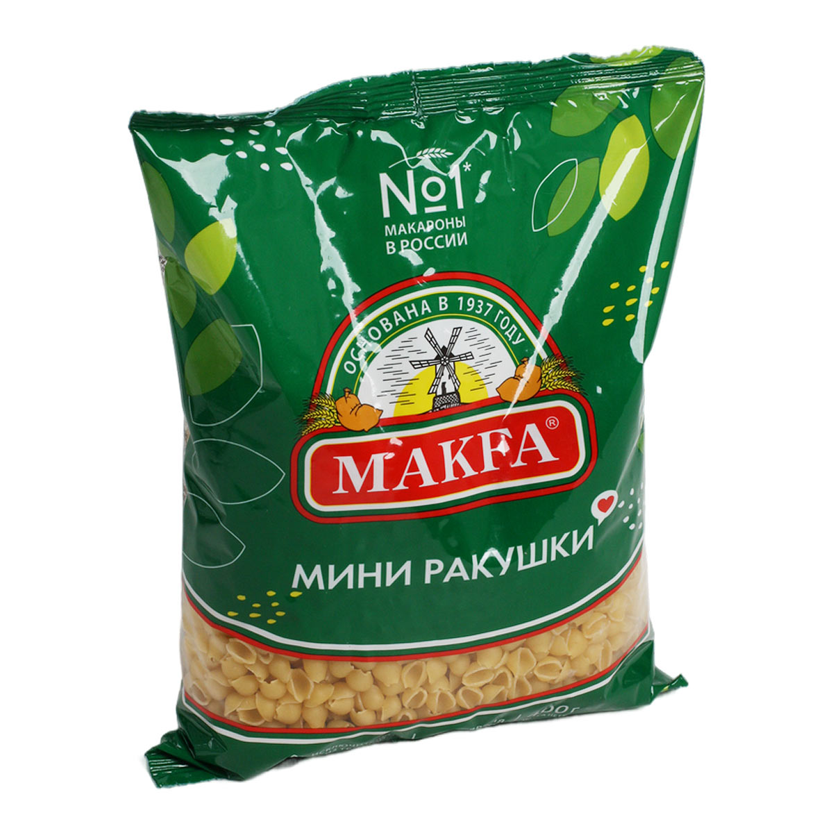 МАКФА Мини ракушки 400г МАКФА Мини ракушки 400г