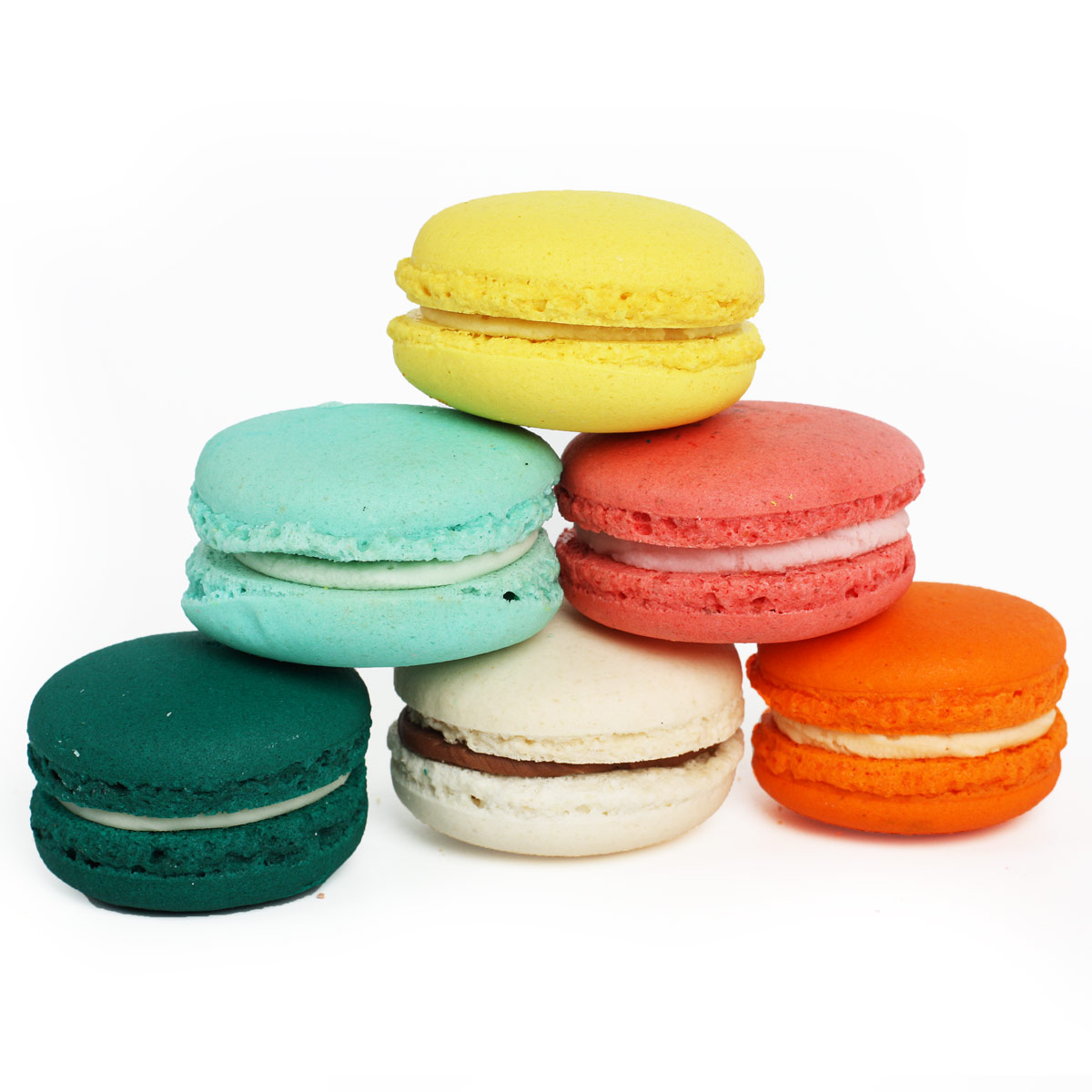 Пирожное Макаронсы пекарня Бриошь 3шт 28г