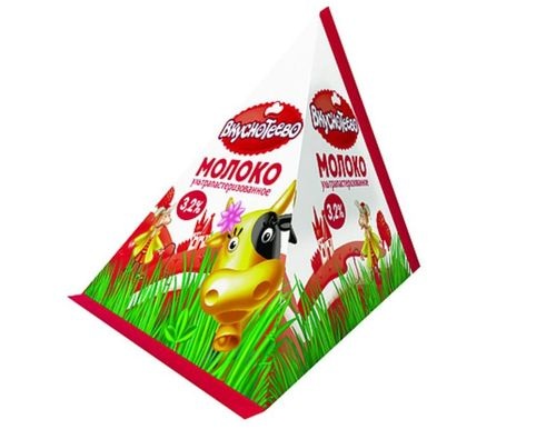 ВКУСНОТЕЕВО молоко стерилизованное 3.2% 200мл