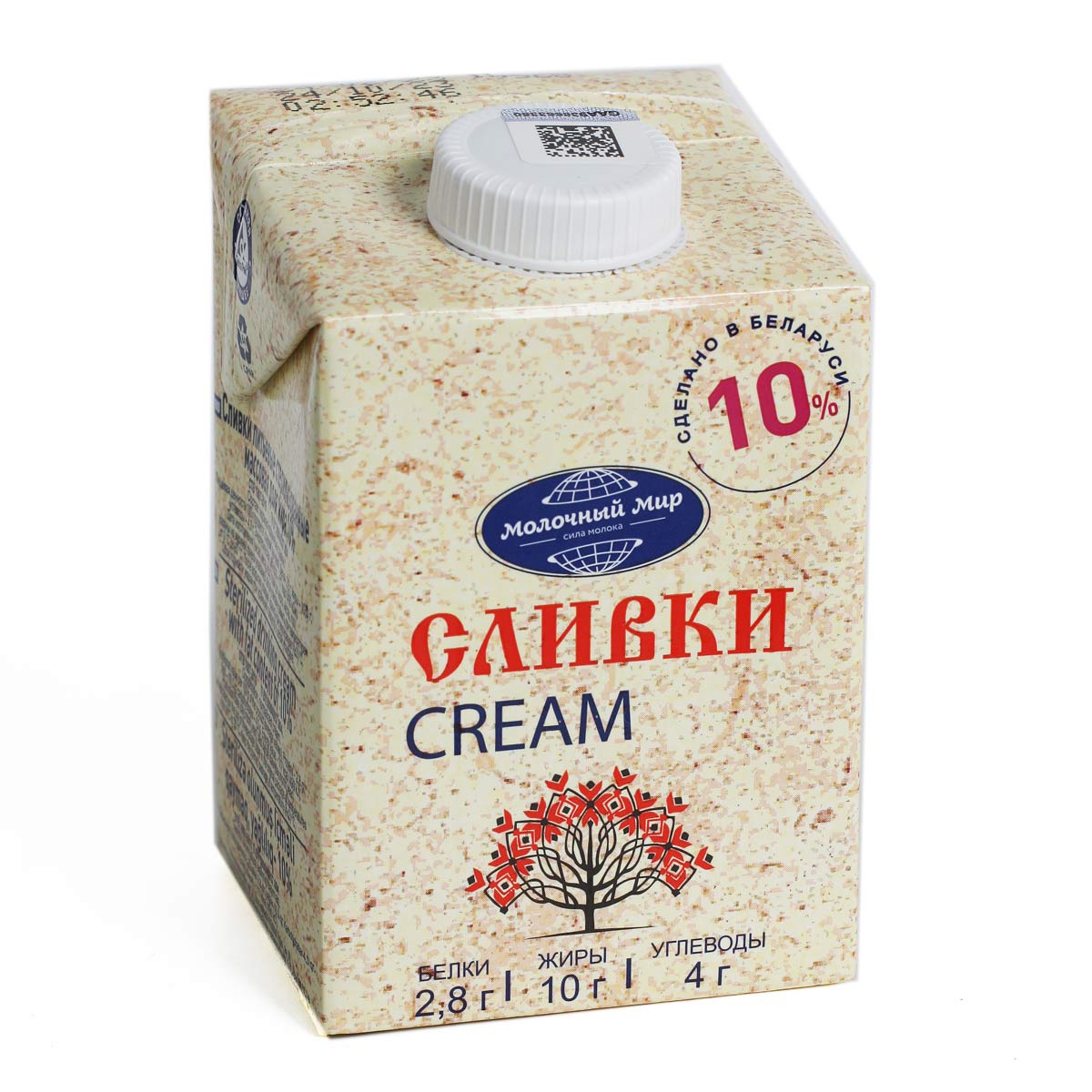 Сливки Молочный Мир 10% 500г Сливки Молочный Мир 10% 500г