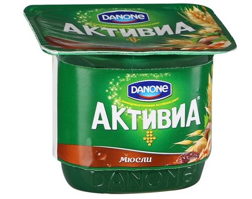 АКТИВИА йогурт Мюсли 150 г 
