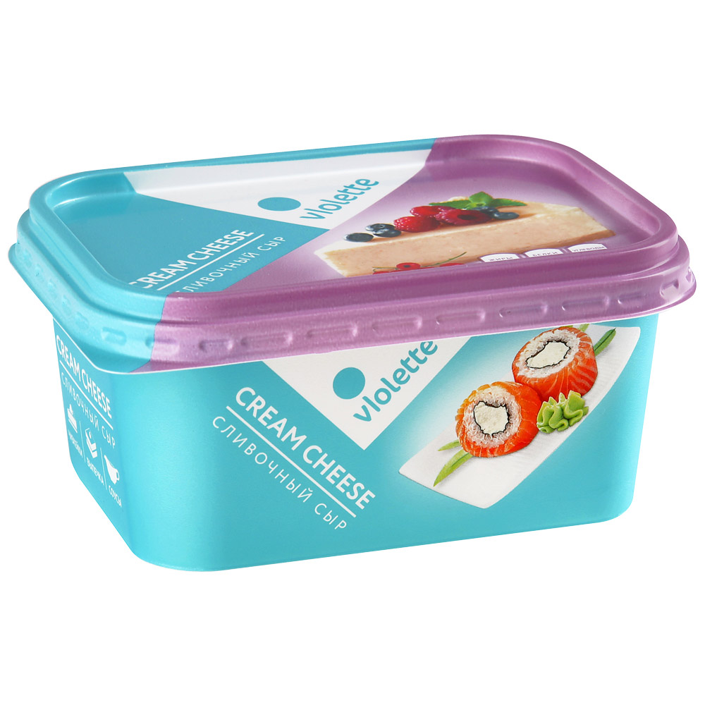 Сыр творожный сливочный Violette 70% 400г