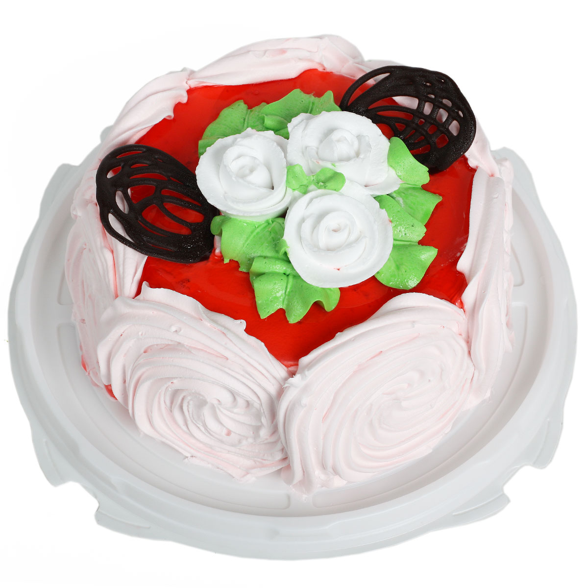 Торт Йогуртово-клубничный Соблазн 800г 