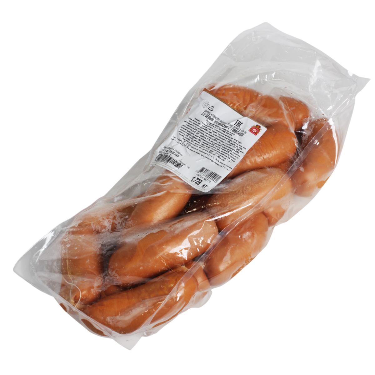 Сардельки Кремлевские с говядиной Гродненский МК