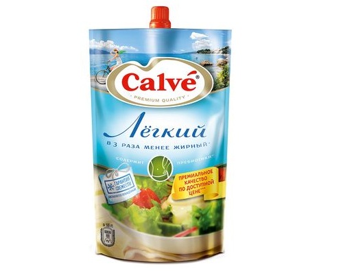 CALVE Майонез легкий 20% 400г CALVE Майонез легкий 20% 400г