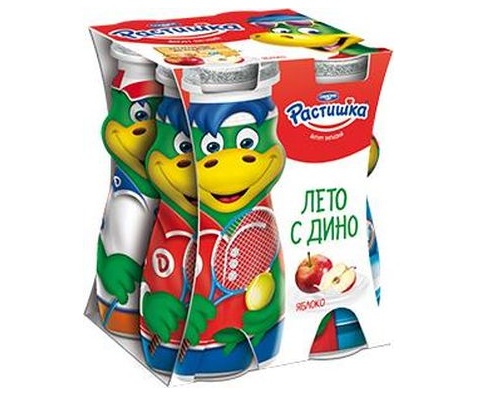 РАСТИШКА йогурт питьевой Яблоко 1.6% 4х90г