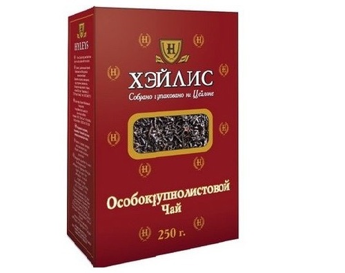 HYLEYS черный особокрупнолистовой чай Хейлис Шри-Ланка 250г HYLEYS черный особокрупнолистовой чай Хейлис Шри-Ланка 250г