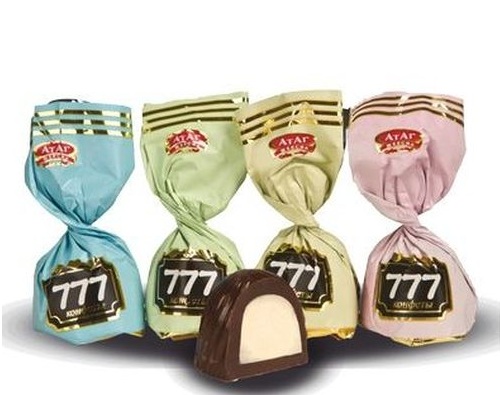 АтАг, Конфеты 777,  200 гр., Вологодская обл.