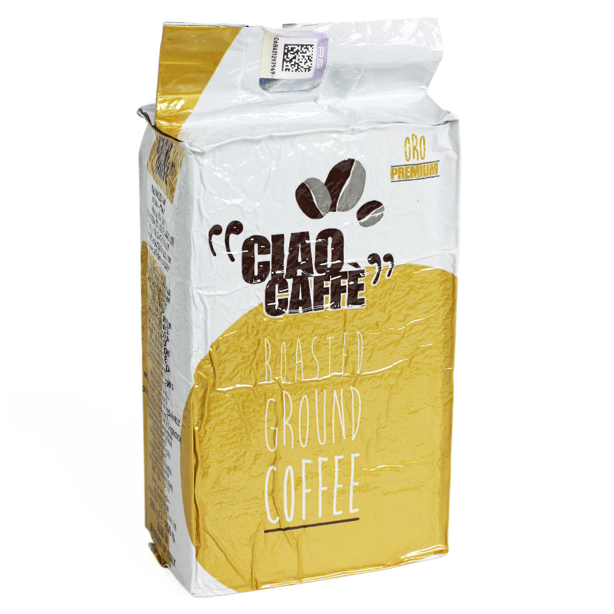 CIAO CAFFE ORO PREMIUM Кофе натуральный среднеобжаренный молотый 250г CIAO CAFFE ORO PREMIUM Кофе натуральный среднеобжаренный молотый 250г