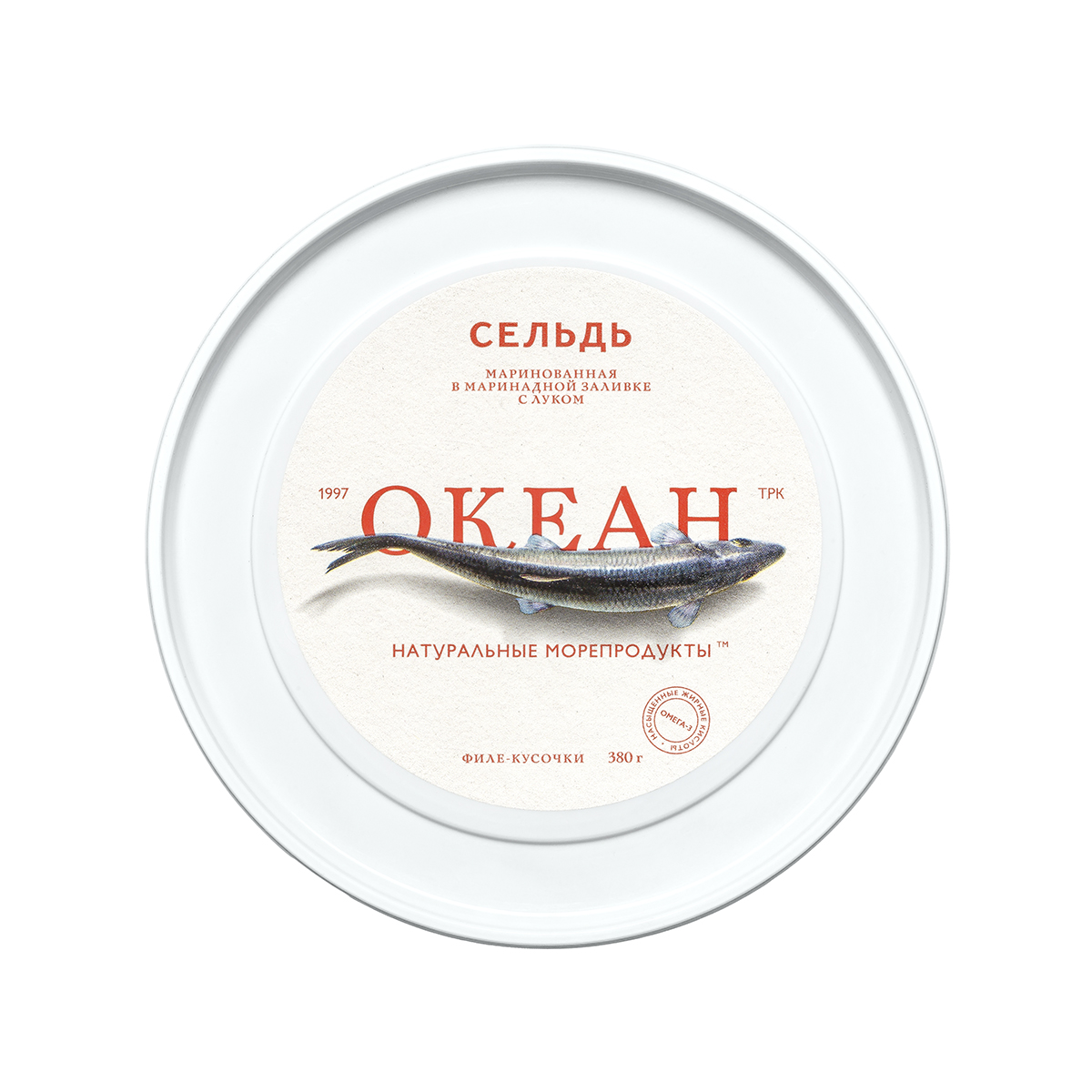 Маринованная сельдь филе кусочки с луком ОКЕАН 380г Маринованная сельдь филе кусочки с луком ОКЕАН 380г