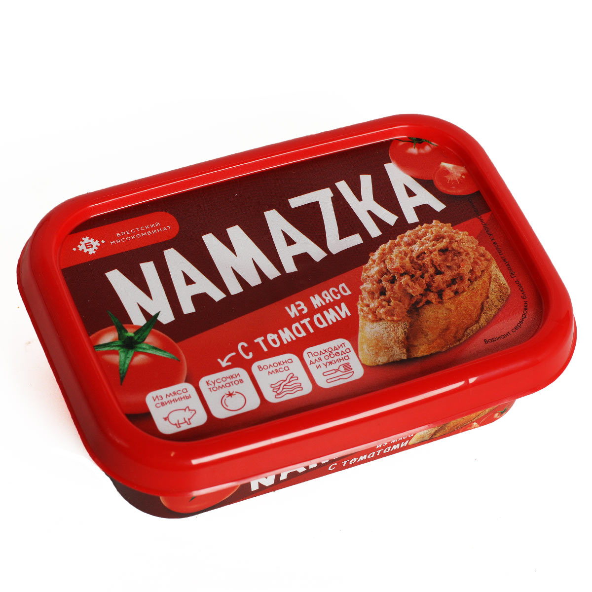 NAMAZKA из мяса с томатами Намазка Брестский мясокомбинат 150г