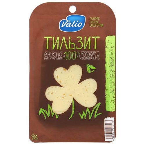 Valio сыр Тильзит нарезка 45% 120г Valio сыр Тильзит нарезка 45% 120г
