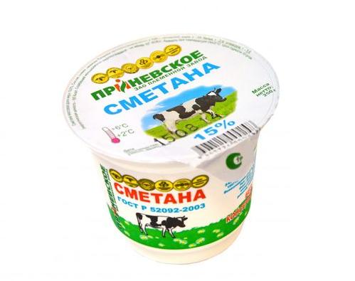 Приневское ПЗ Сметана 15% 250г Приневское ПЗ Сметана 15% 250г
