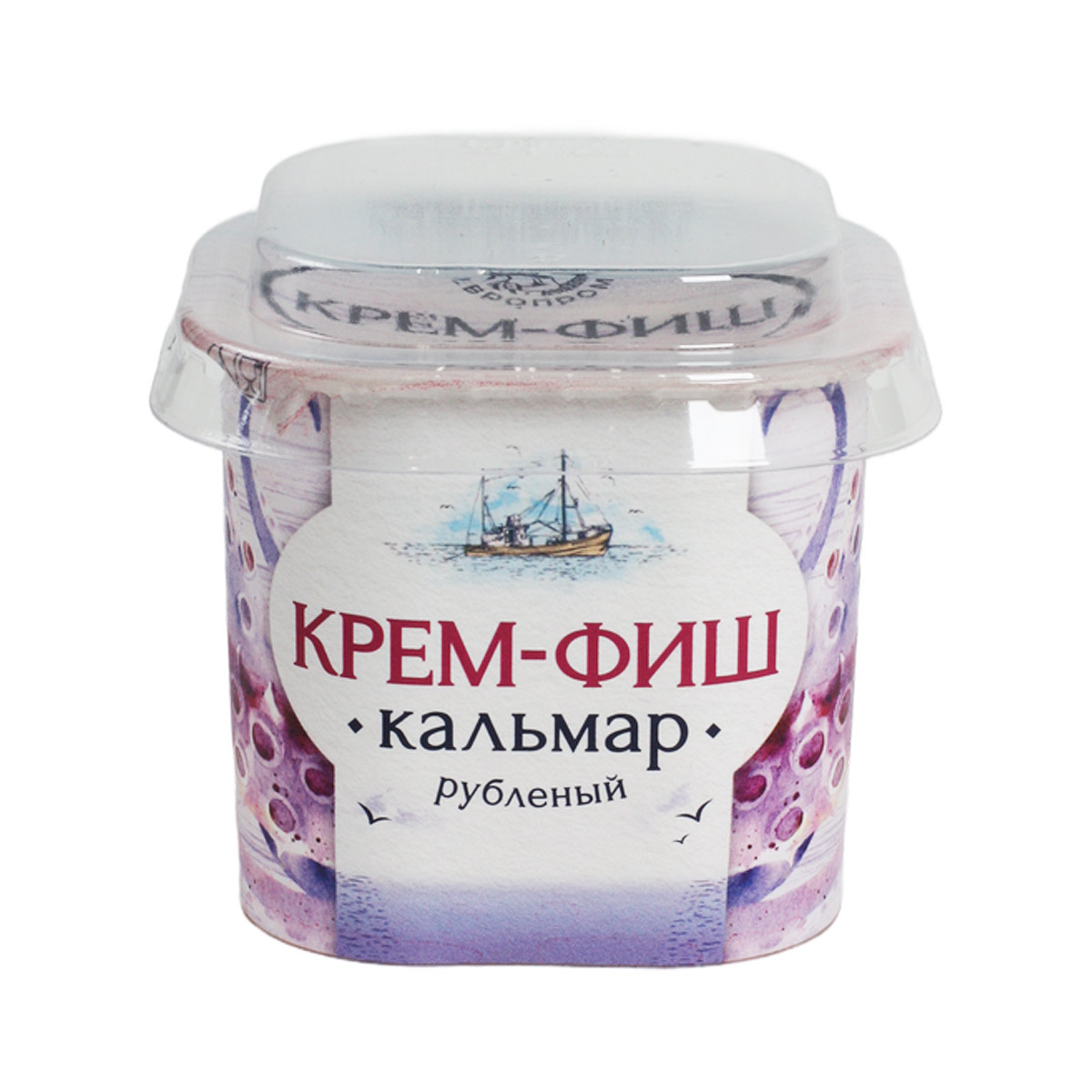 Паста Крем-фиш кальмар рубленный Европром 150г