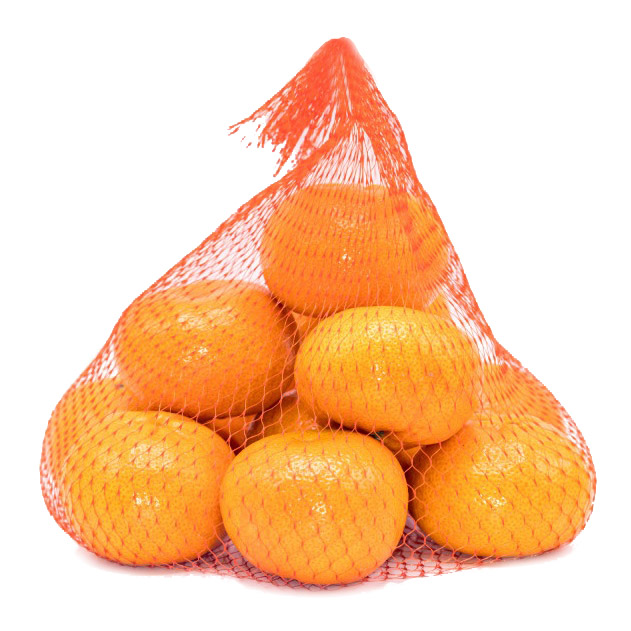 Мандарины в сеточке