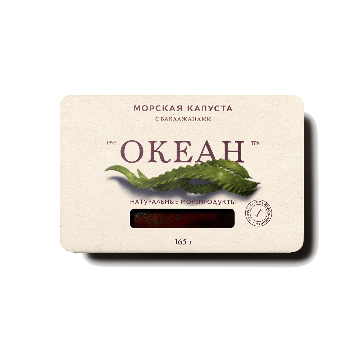 Морская капуста с баклажанами ОКЕАН 165г