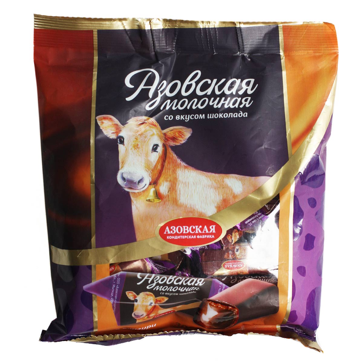 Азовская коровка вкус шоколад 300г Азовская коровка вкус шоколад 300г