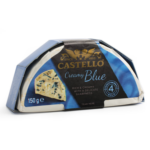 CASTELLO cыр Кастелло с голубой плесенью Creamy Blue 150г