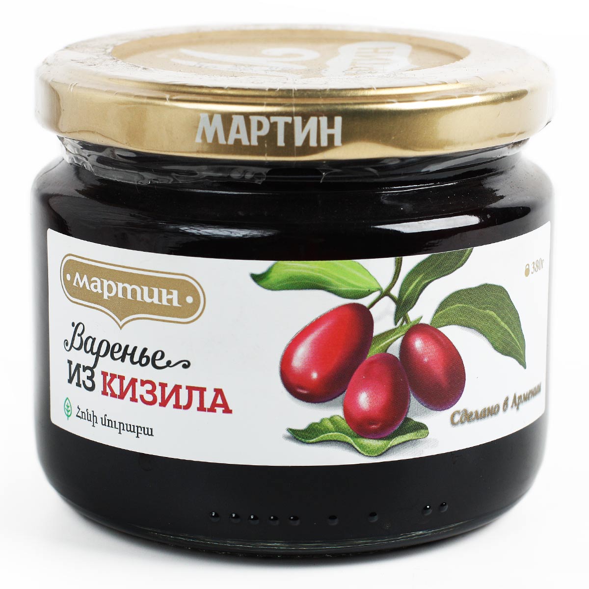 Варенье из кизила МАРТИН 380г Варенье из кизила МАРТИН 380г