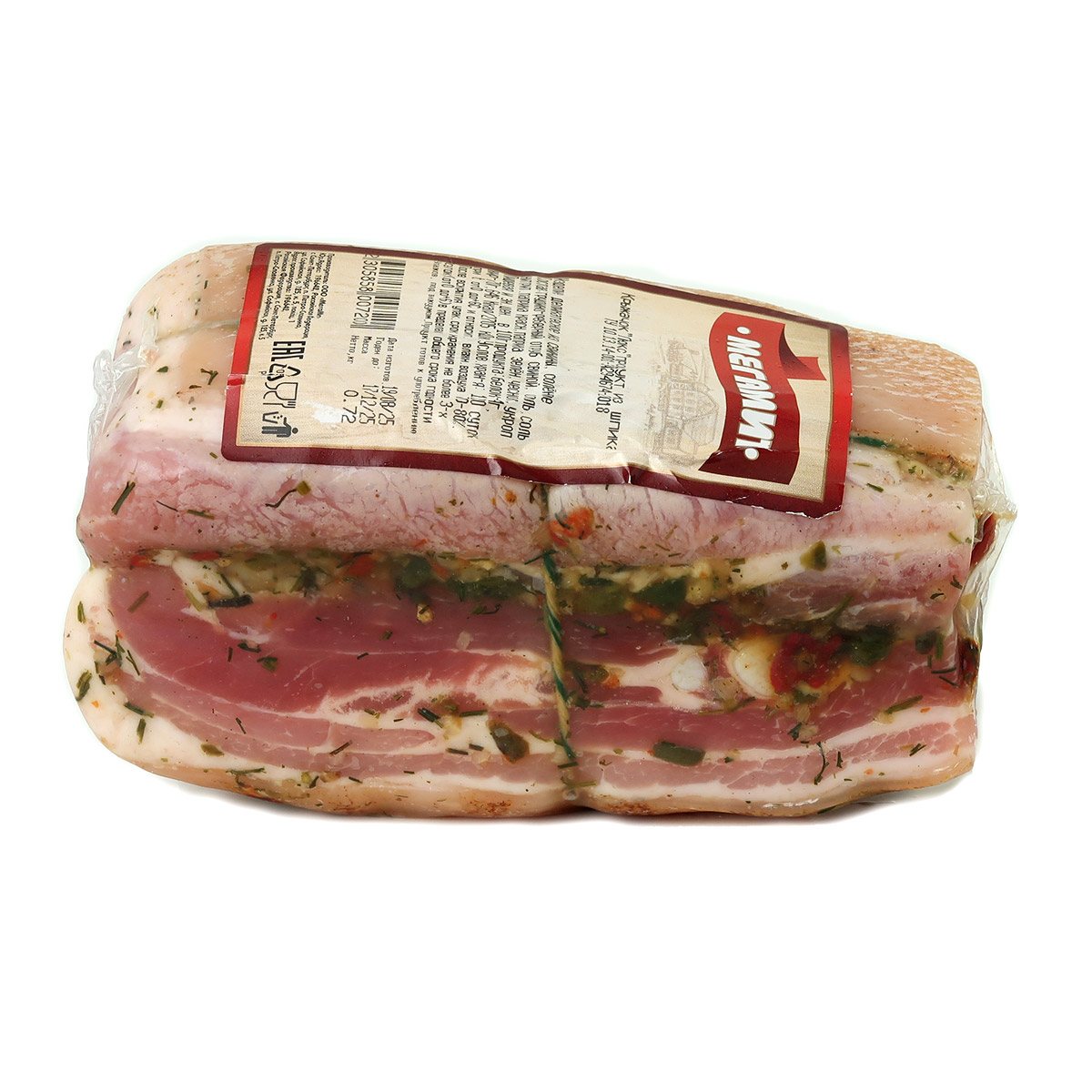 Крыжачок Люкс из шпика грудинка соленая МЕГАМИТ