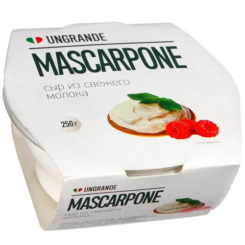 сыр UNAGRANDE Маскарпоне 250г