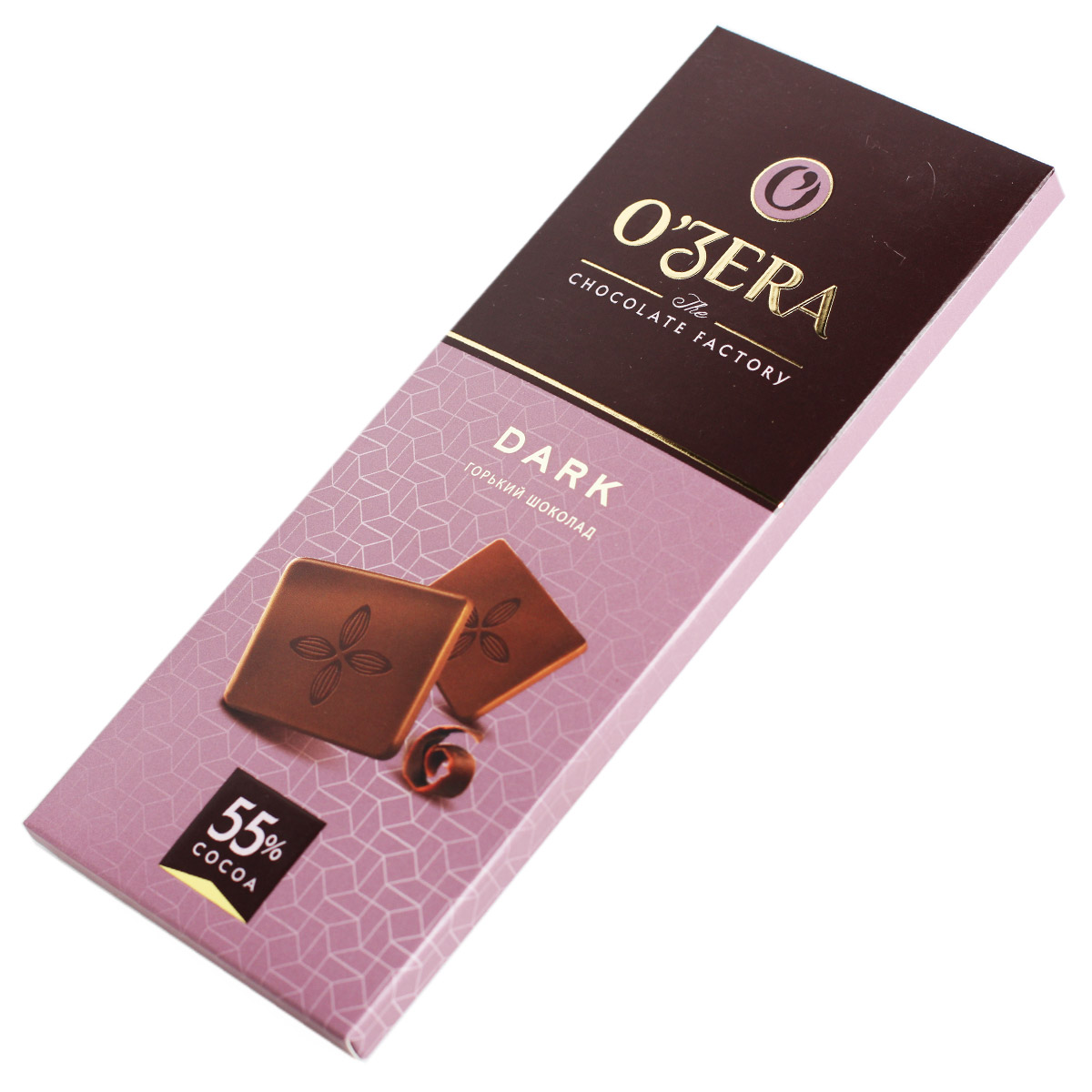 ОЗЕРА горький шоколад O'ZERA 55% 90г