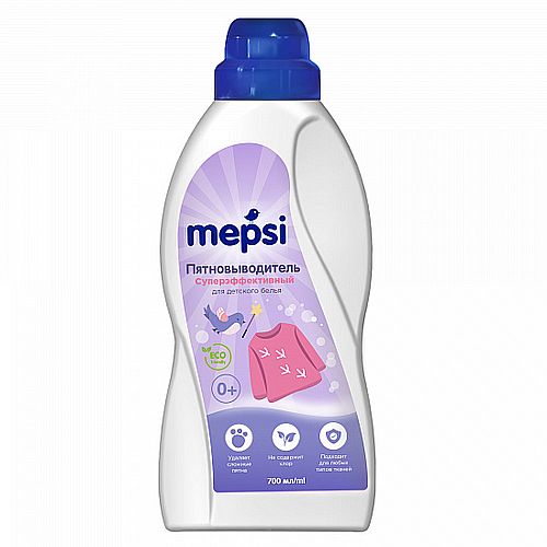 Mepsi Пятновыводитель для детской одежды Суперэффективный 700мл