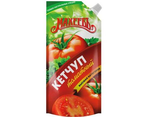 МАХЕЕВЪ кетчуп томатный 300г МАХЕЕВЪ кетчуп томатный 300г