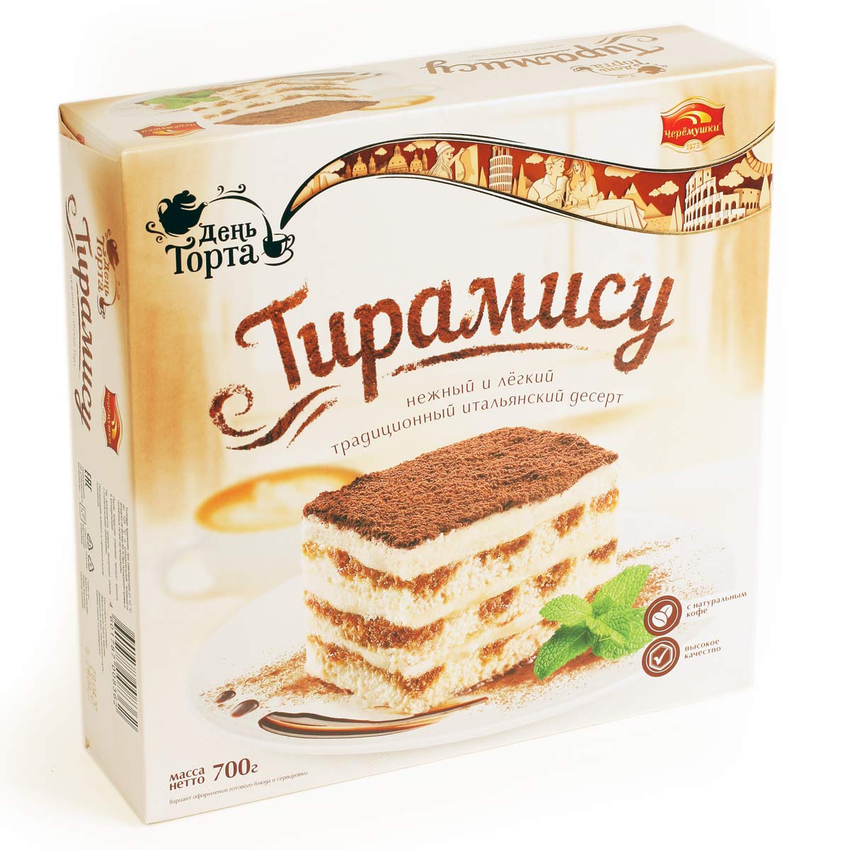 ЧЕРЕМУШКИ торт Тирамису 430г ЧЕРЕМУШКИ торт Тирамису 430г
