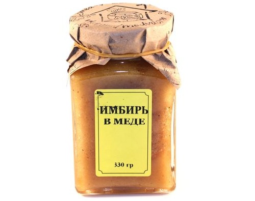 Имбирь протертый в меде 330 гр.