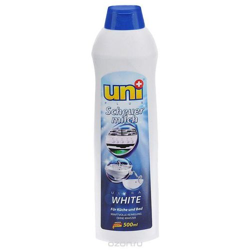 UNI SCHEUER MILCH чистящее средство ULTRA WHITE, 500 мл.