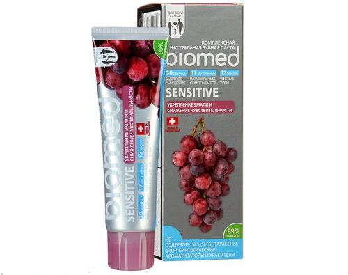 Biomed Sensitive, зубная паста, 100 мл.