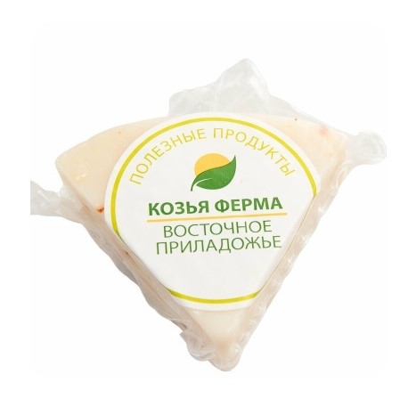 Сыр козий твердый Козья ферма восточное приладожье 50% 150г