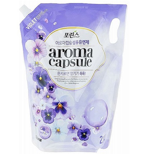 Кондиционер для белья с ароматом Фиалки Aroma capsule 2,1 л