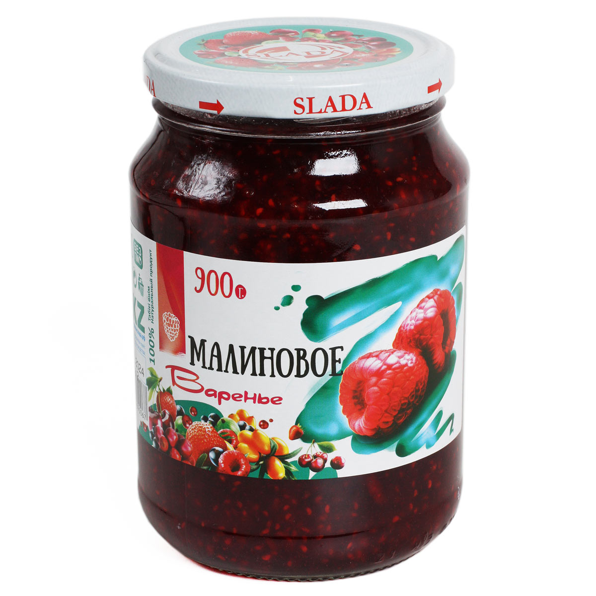 Варенье малиновое SLADA 900г Варенье малиновое SLADA 900г